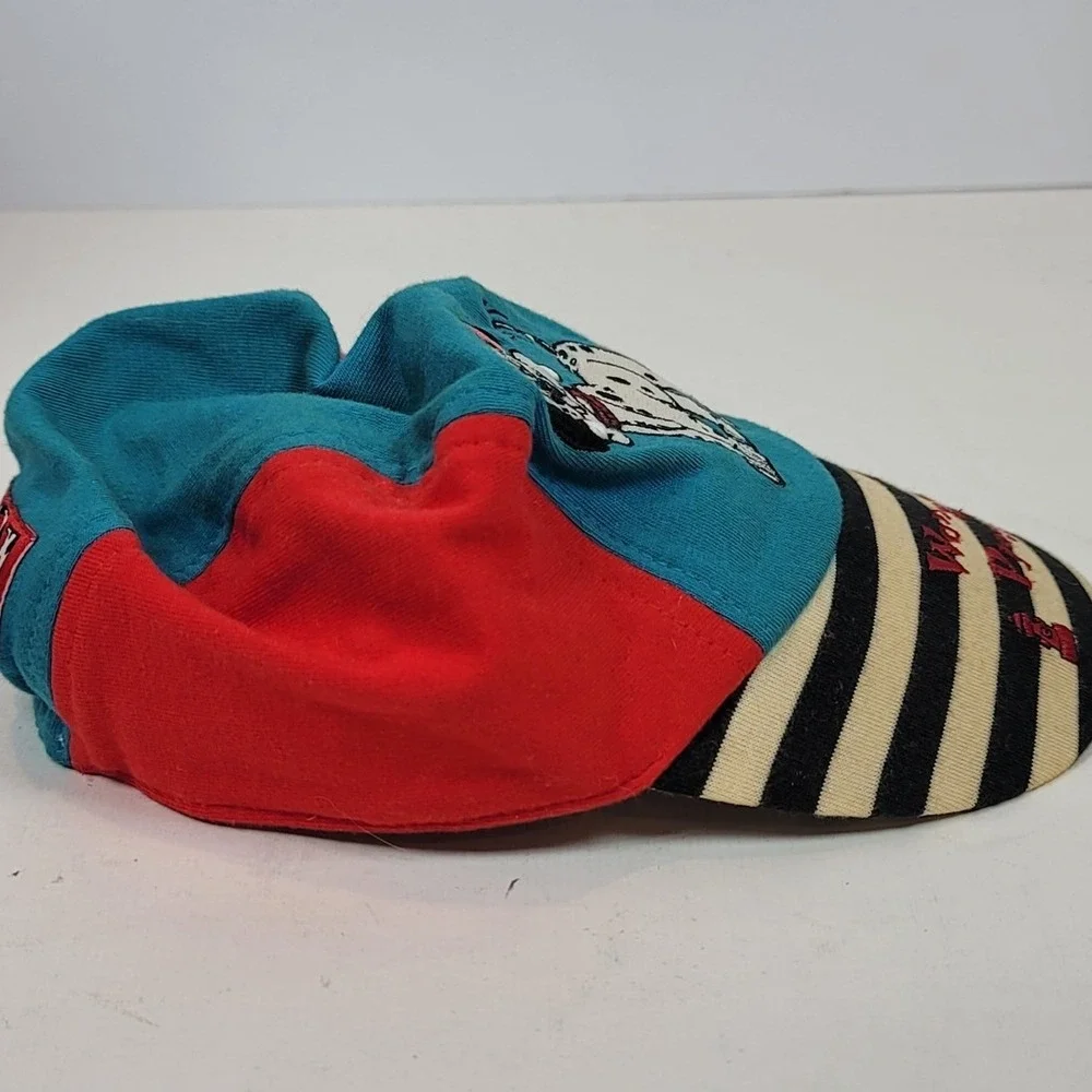 Disney Store 101 Dalmatians Baby Hat 6-12M Vintage Colorblock Wanna Play Cap
